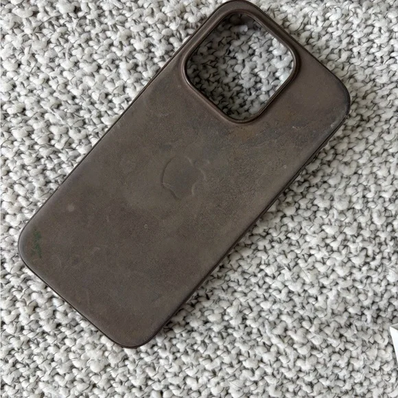 Apple iPhone 15 Pro FineWoven Case - Tan - Picture 2 of 3